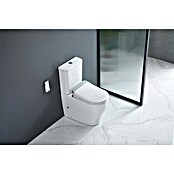Pack de WC adosado Smart Vanda (Sin borde de descarga, Salida WC: Vertical, Con mando a distancia, Blanco) | BAUHAUS