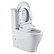Pack de WC adosado Smart Vanda (Sin borde de descarga, Salida WC: Vertical, Con mando a distancia, Blanco) | BAUHAUS