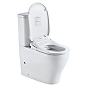 Pack de WC adosado Smart Vanda (Sin borde de descarga, Salida WC: Vertical, Con mando a distancia, Blanco) | BAUHAUS