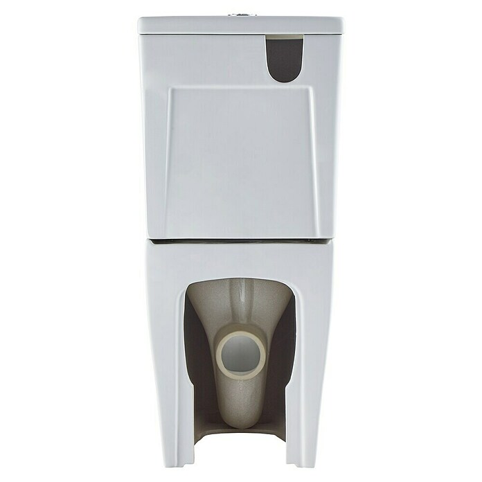 Pack de WC adosado Smart Vanda (Sin borde de descarga, Salida WC: Vertical, Con mando a distancia, Blanco) | BAUHAUS