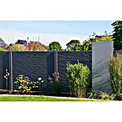 Beckers Betonzaun Zaunelement Standard Nevada Motiv (200 x 38,5 cm, Beton, Betongrau) | BAUHAUS