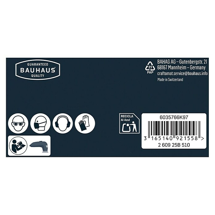 Craftomat Delta-Schleifpapier BFWP (L x B: 93 x 93 mm, 5 Stk., Körnung: 60)