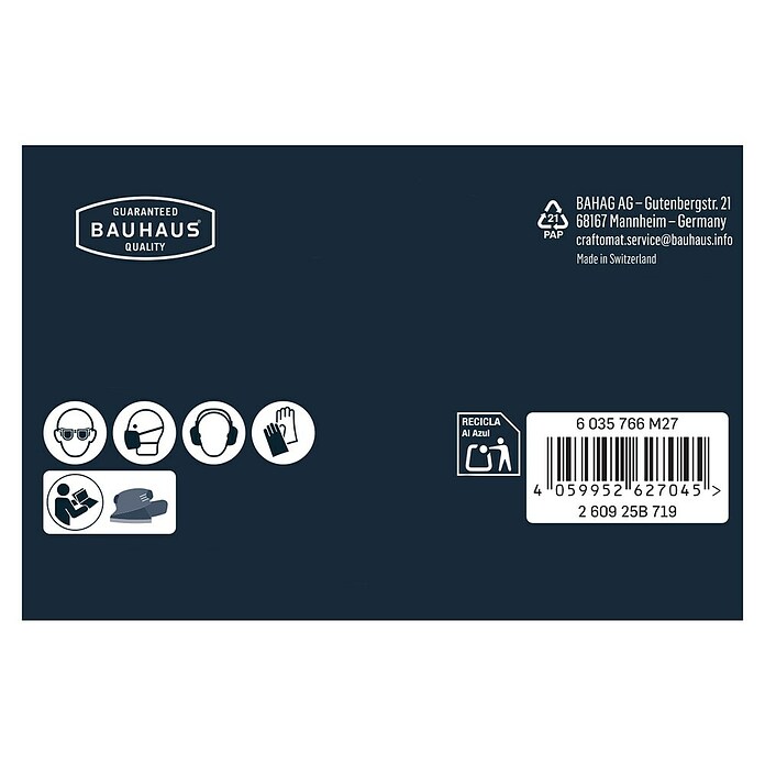 Craftomat Schleifnetz (100 x 150 mm, Körnung: 180, 10 Stk.) | BAUHAUS