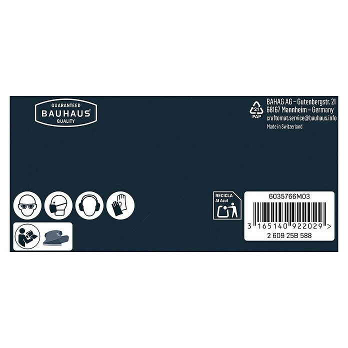 Craftomat Schleifblätter EFWP (L x B: 170 x 100 mm, Körnung: 180, 5 Stk.)