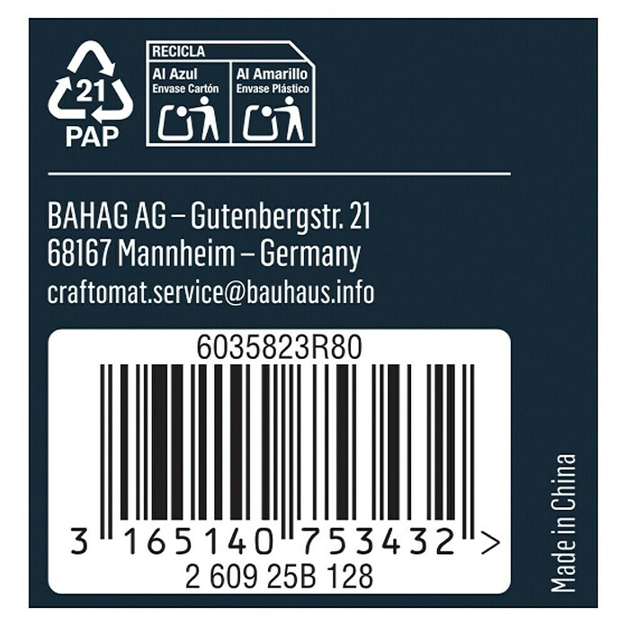 Craftomat Dübelsetzer (Durchmesser: 6 mm, 4-tlg.)