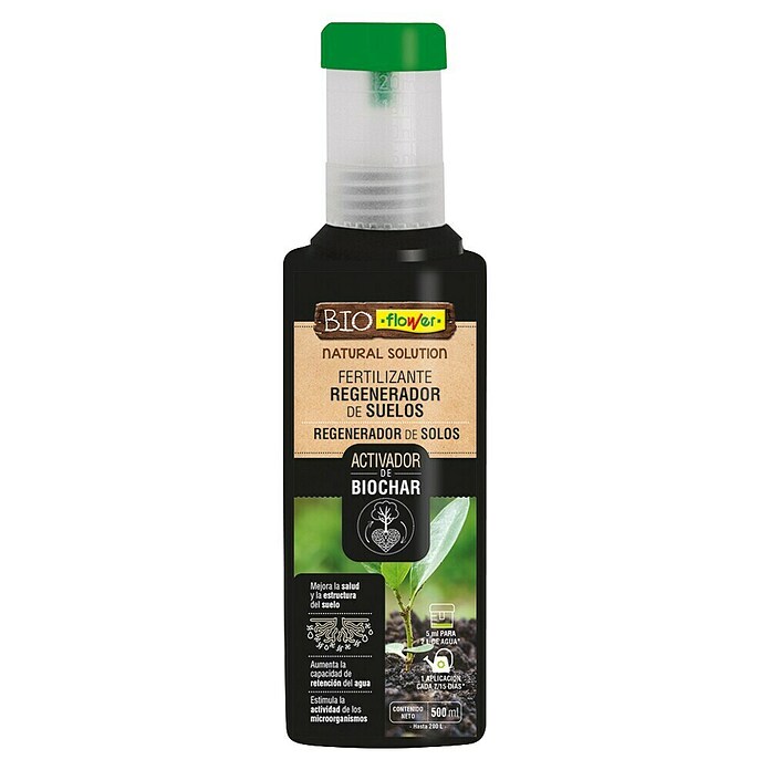 Flower Fertilizante líquido Biochar (500 ml) | BAUHAUS