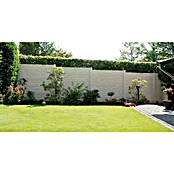Beckers Betonzaun Zaunelement Standard Romania Motiv (200 x 38,5 cm, Beton, Betongrau) | BAUHAUS