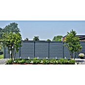 Beckers Betonzaun Zaunelement Mediterran Klassik-Stein (144 x 30 cm, Beton, Betongrau) | BAUHAUS