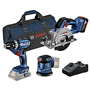 Bosch Professional Maschinen-Set Combo-Kit (18 V, 1 Akku, 6 -tlg.)