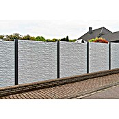 Beckers Betonzaun Zaunelement Klassik Montana Motiv (184 x 26 cm, Beton, Betongrau) | BAUHAUS