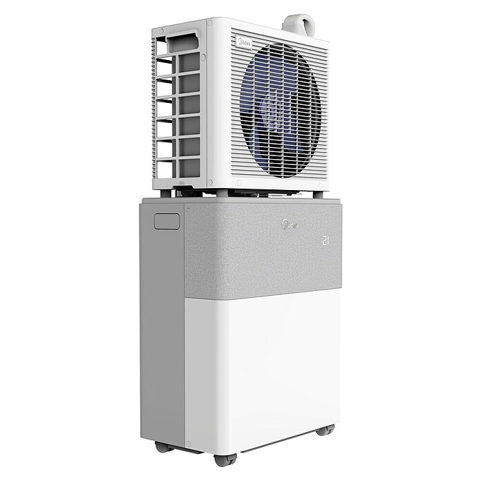 Midea Split airco PortaSplit 12.000 Btu (Koelcapaciteit: 3.500 W, Verwarmingsvermogen: 3.500 W, Grootte van de ruimte: 42 m²) | BAUHAUS