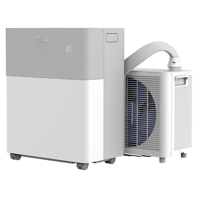 Midea Klima uređaj s vanjskom i unutarnjom jedinicom PortaSplit  (Snaga hlađenja: 3.500 W, Snaga grijanja: 3.500 W, Površina prostorije: 42 m²) | BAUHAUS