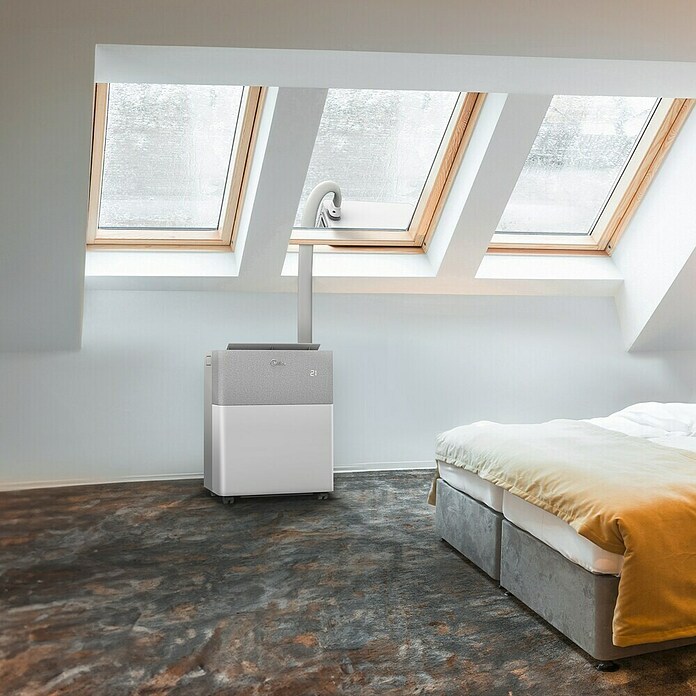 Midea Split airco PortaSplit 12.000 Btu (Koelcapaciteit: 3.500 W, Verwarmingsvermogen: 3.500 W, Grootte van de ruimte: 42 m²) | BAUHAUS