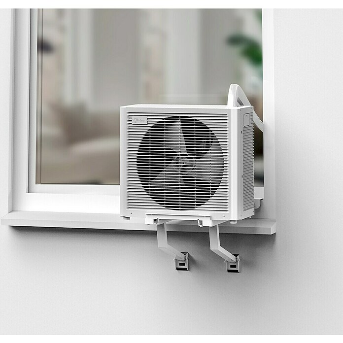 Midea Klima uređaj s vanjskom i unutarnjom jedinicom PortaSplit  (Snaga hlađenja: 3.500 W, Snaga grijanja: 3.500 W, Površina prostorije: 42 m²) | BAUHAUS