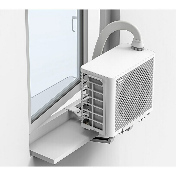 Midea Klima uređaj s vanjskom i unutarnjom jedinicom PortaSplit  (Snaga hlađenja: 3.500 W, Snaga grijanja: 3.500 W, Površina prostorije: 42 m²) | BAUHAUS