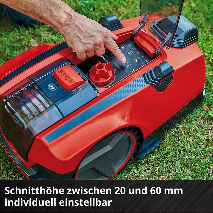 Einhell PXC 18V Mähroboter FREELEXO CAM 500 (500 m², Schnittbreite: 18 cm, Kamera-gestützte Navigation) | BAUHAUS