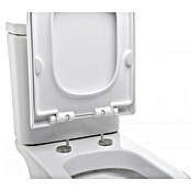 Tatay Tapa de WC Optima Square (Plástico, Blanco, Con caída amortiguada) | BAUHAUS