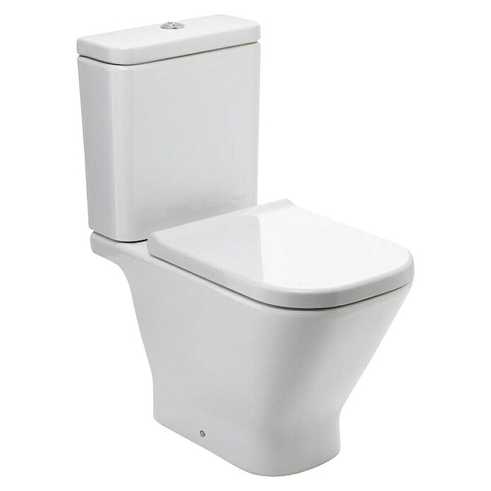 Tatay Tapa de WC Optima Square (Plástico, Blanco, Con caída amortiguada) | BAUHAUS