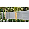 Beckers Betonzaun Zaunelement Standard Prestige Glatt (200 x 38,5 cm, Beton, Betongrau) | BAUHAUS