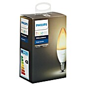 Philips Hue Bombilla LED (6 W, E14, Temperatura de color ajustable, Intensidad regulable, 1 ud.)