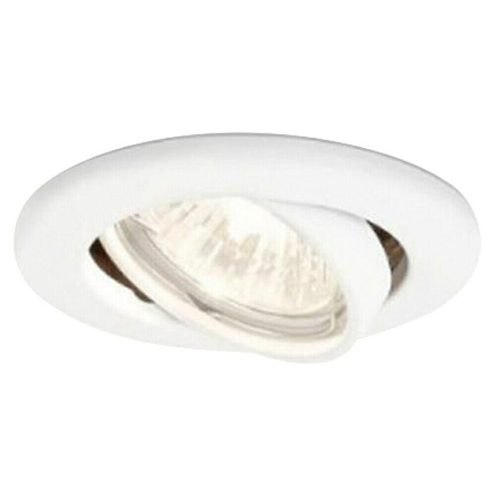 Philips Foco empotrable Enif (50 W, GU10, Blanco, Diámetro: 90 mm)