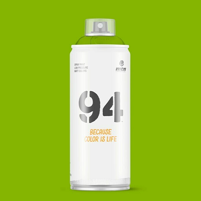 mtn Spray 94 verde neón (400 ml, Mate)