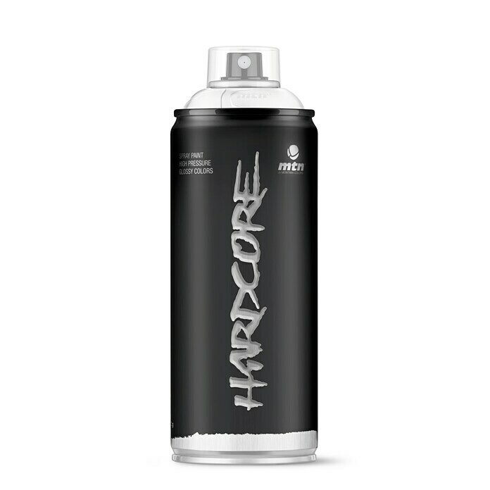 mtn Spray Hardcore blanco divinidad (400 ml, Brillante)