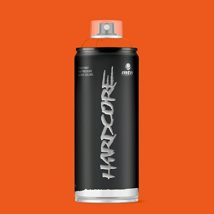 mtn Spray Hardcore (Naranja, 400 ml, Brillante)