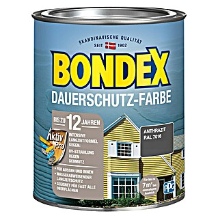 Bondex Dauerschutzfarbe (Schiefer, 750 ml)