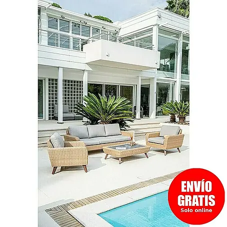 Conjunto de muebles Royal sofá + sillones + mesa