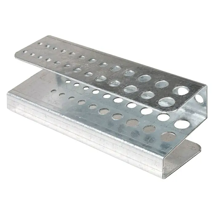 Simonrack Panelclick Soporte de panel para herramientas ACC 011 - Apto para: Piezas pequeñas - Perfil metálico con agujeros, ideal para construcción y montaje. El perfil perforado ofrece flexibilidad para un montaje versátil.