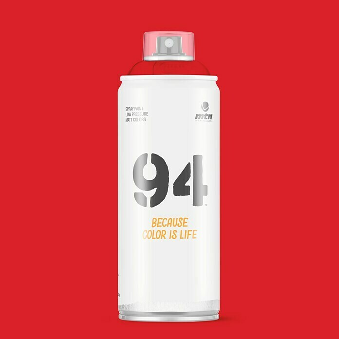 mtn Spray 94 rojo vivo (400 ml, Mate)