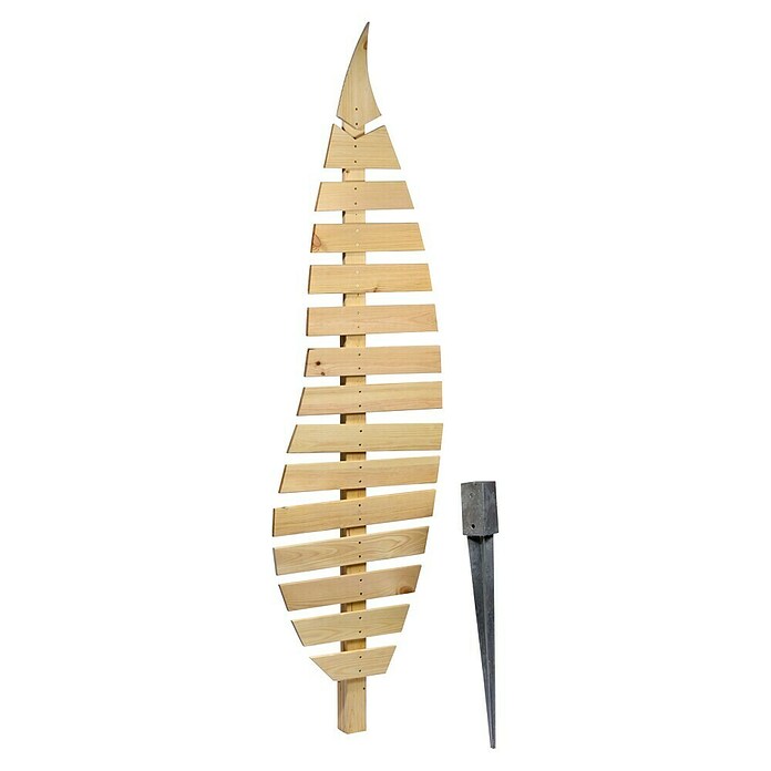 Dobar Rankgitter Bambus (B x H: 6 x 197 cm, Lärche, Metall, Natur) | BAUHAUS