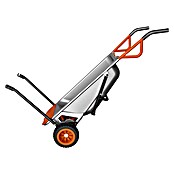 Worx Carretilla de obra Aerocart multifunción 8 en 1 (75 l, Acero, Capacidad de carga: 136 kg) | BAUHAUS