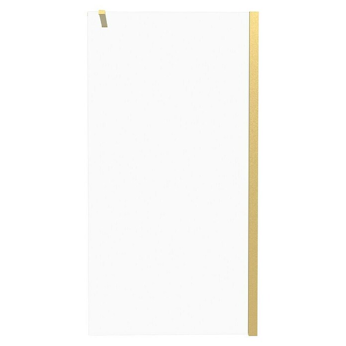 Camargue Mampara de ducha fija Mannheim (An x Al: 120 x 200 cm, Oro) | BAUHAUS