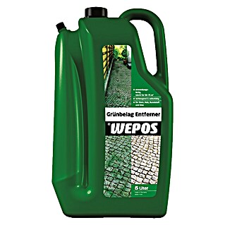 Wepos Algen- & Grünbelagsentferner (5 l, Flasche)