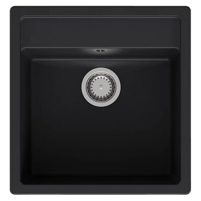 Carea Vgradno korito Essentia  (Do x Š: 49 x 49 cm, Kompozit, Kvarc, Granit) | 4174 - Einbauspülen Acryl und Granit | DCFC - Spülen | DCF - Küche | DC - Sanitärinstallation | D - Sanitär | BAUHAUS