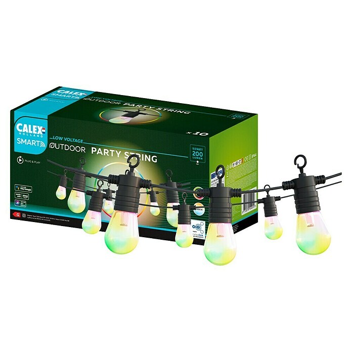 Calex Led-lichtsnoer (10 m, Aantal lichtbronnen: 10 st., 4,4 W) | BAUHAUS