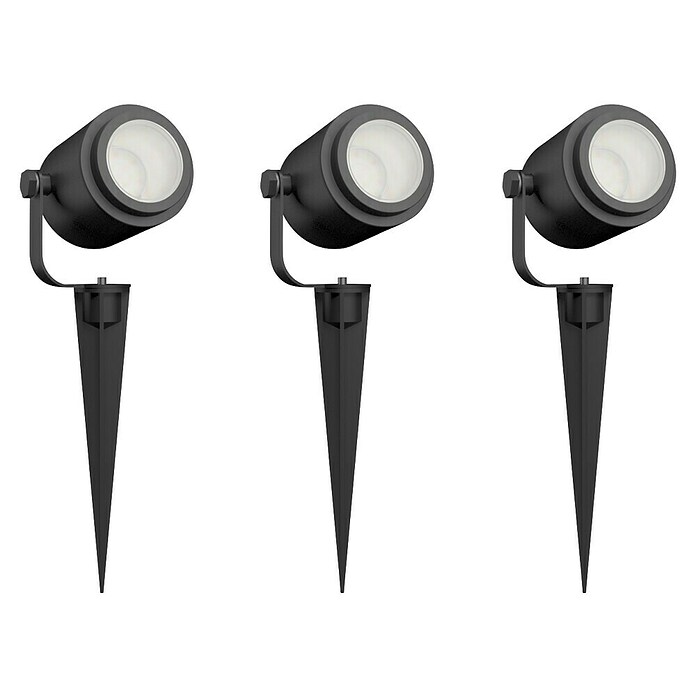 Calex Led-tuinspotset (Hoogte: 24 cm, IP44, 9 W) | BAUHAUS