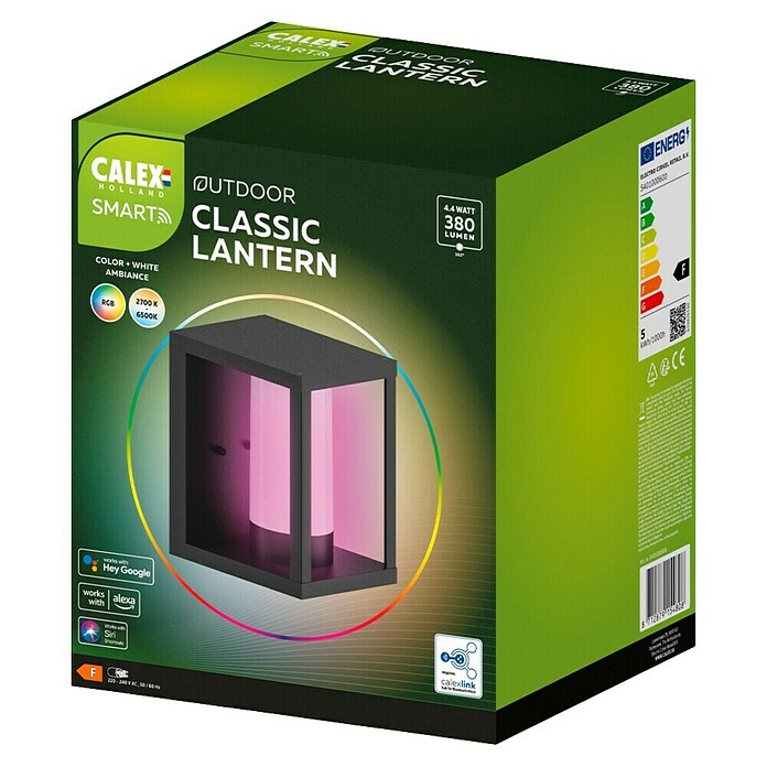 Calex Led-wandlamp voor buiten (l x b x h: 17,2 x 15 x 21 cm, IP54, 4 W) | BAUHAUS