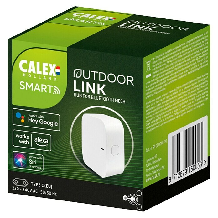 Calex Gateway Plug-In-Hub (Kunststof, 2,4 GHz, Bluetooth) | BAUHAUS