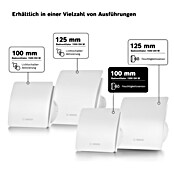 Bosch Wandventilator Fan 1500 DH (Weiß, 10 cm) | BAUHAUS