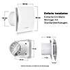 Bosch Wandventilator Fan 1500 DH (Weiß, 10 cm) | BAUHAUS
