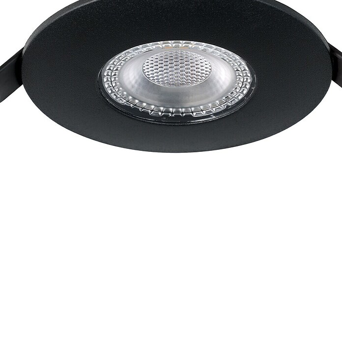 Eglo Led-inbouwspotset MAZUBY-LED 1 Starr (5 W, Zwart, Warm wit) | BAUHAUS