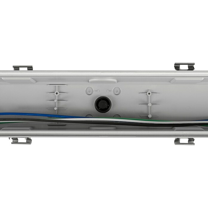 Eglo Wand- & Deckenleuchte Expert Ammoniak (24,5 W, L x B x H: 119 x 8,5 x 8 cm, Grau, Neutralweiß) | BAUHAUS