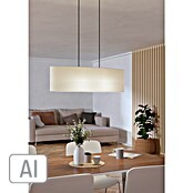 Eglo Viseća LED svjetiljka Febres  (60 W, D x Š x V: 78 x 22 x 110 cm, Bijela, Crna) | BAUHAUS
