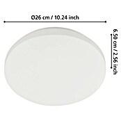 Eglo LED stropna svjetiljka Approdo  (12 W, Topla bijela, Promjer: 26 cm) | BAUHAUS
