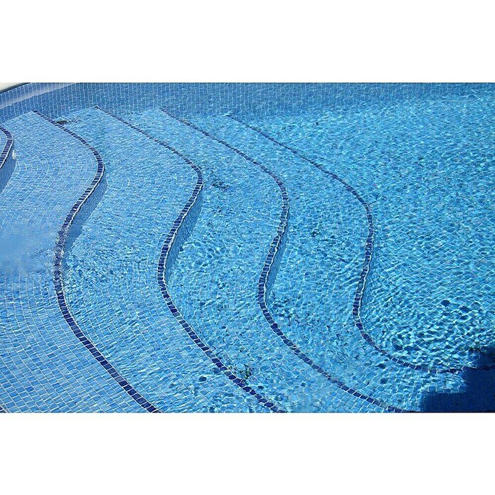 Malla mosaico Niebla punto silicona (31,6 x 39,6 cm, Azul oscuro, Brillante) | BAUHAUS