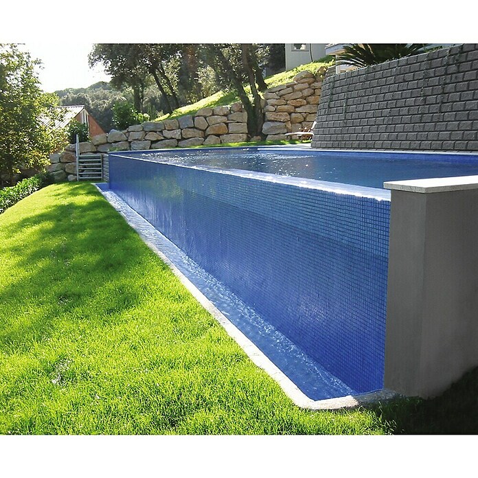 Malla mosaico Niebla punto silicona (31,6 x 39,6 cm, Azul oscuro, Brillante) | BAUHAUS