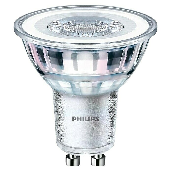Philips Bombilla LED Classic Pack 3 (GU10, No regulable, Blanco frío, 390 lm, 4,6 W) | BAUHAUS
